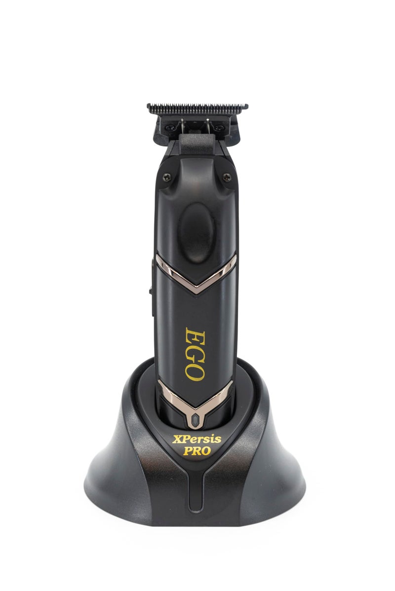 محرك تيار مستمر بدون فرش XPERSIS PRO EGO عالي العزم 7200 دورة في الدقيقة مع شفرة DLC ماكينة حلاقة لاسلكية مع قاعدة شحن للحلاقين والمحترفين